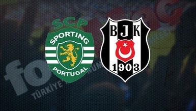 CANLI İZLE | Sporting Lizbon - Beşiktaş maçı ne zaman? Beşiktaş maçı saat kaçta ve hangi kanalda canlı yayınlanacak? Muhtemel 11'ler...