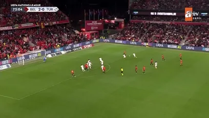 >GOL | Belçika 3-0 Türkiye
