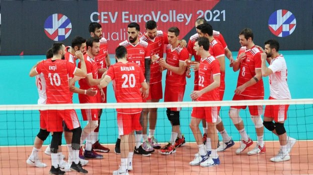 A National Men's Volleyball Team at the European Championship!  #