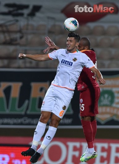 Alanyaspor - Galatasaray maçından kareler...