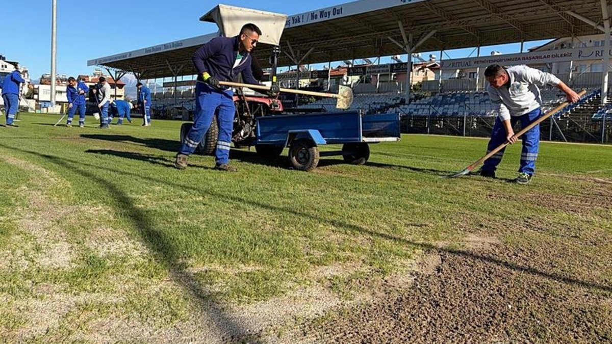 Fethiyespor'un stadında Galatasaray telaşı!