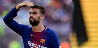 Barcelonalı yıldız Pique gözyaşlarını tutamadı