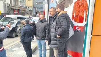 Abdullah Avcı cadde turunda