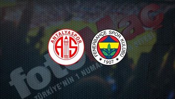 Antalyaspor-F.Bahçe maçı ne zaman?
